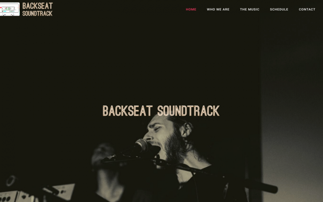 Austin, TX, Band Backseat Soundtrack Launches Website